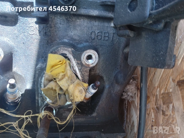 Двигател за Волксваген Голф 5 1.6 бензин 102к.с 2005г , снимка 3 - Части - 54097286