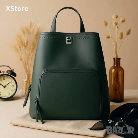 Елегантна и удобна раница с три прегради – перфектна за всеки ден, снимка 7 - Раници - 52585837