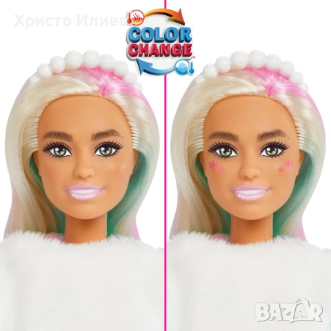 Barbie Cutie Reveal Барби Кукла Супер изненада Коледен календар адвент календар 24 изненади, снимка 5 - Кукли - 50766813