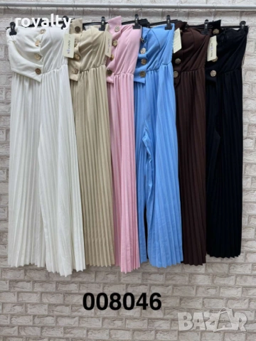 Нов Елегантен Дамски Гащеризон Различни Цветове 