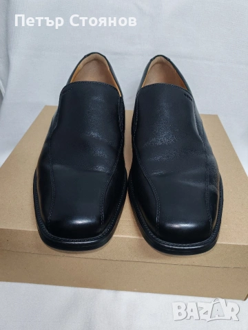 Удобни мъжки обувки от естествена кожа Geox Respira №46, снимка 5 - Ежедневни обувки - 53574293