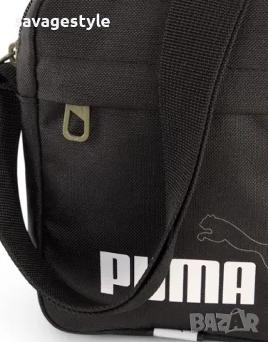 Чанта PUMA Phase Elemental Shoulder Bag Black, снимка 3 - Чанти - 49203477