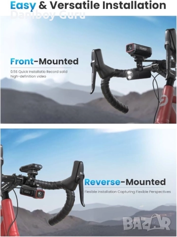 Велосипедна камера AKEEYO-710Pro EIS, 4K28FPS 20MP WiFi екшън камера с IP66 Ultra HD водоустойчива , снимка 5 - Аксесоари за велосипеди - 51934533