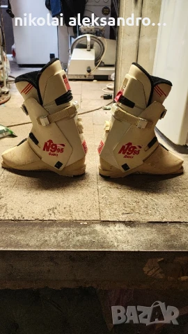 ретро скиорски обувки , снимка 1