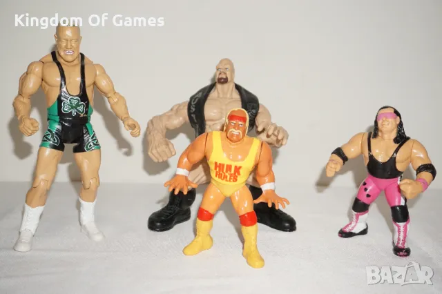 Рядка Оригинална Колекционерска Фигура На Hulk Hogan от 1990г Titan Sports INC FOR HASBRO INC, снимка 17 - Колекции - 49291176