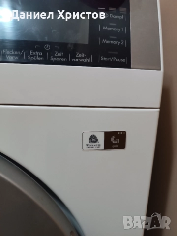 Пералня AEG 9 килограма , снимка 3 - Перални - 52998535