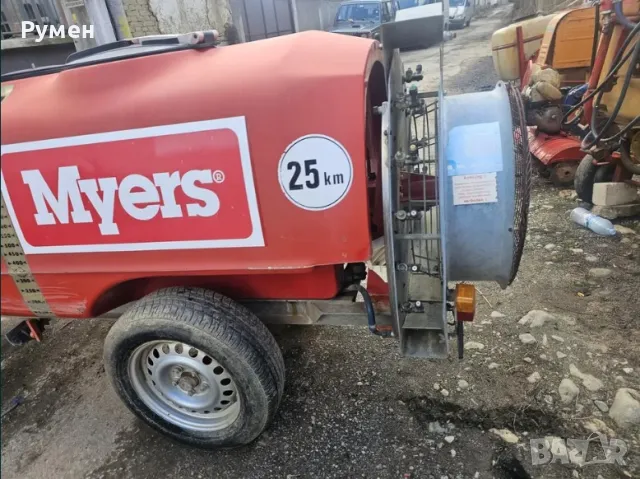 Вентилаторна пръскачка 1100лтр, снимка 6 - Селскостопанска техника - 50196010