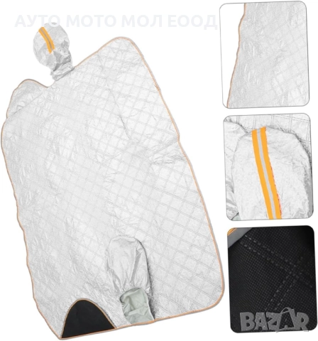 Термо Сенник за предно стъкло на автомобил - 145 x 110 см., снимка 3 - Аксесоари и консумативи - 52298510