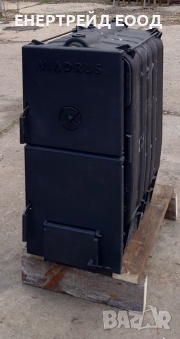 НОВ чугунен котел на твърдо гориво Виадрус/Viadrus U22 5D 30 kW , снимка 5 - Отоплителни печки - 53877122