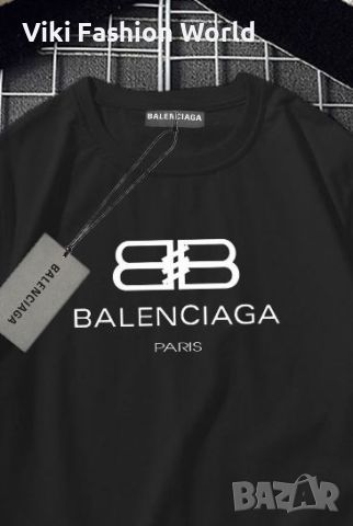 тениски balenciaga лято 2024 нови модели уникални, снимка 3 - Тениски - 45570031