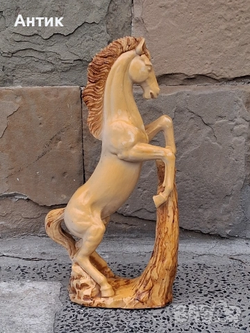 Красива Фигура Статуетка Кон, снимка 4 - Други ценни предмети - 54150219