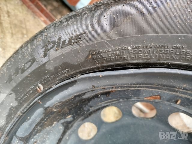 резервна джанта VW - 6J x 16 H2 ET43 и гума Nexen 205/60 R16 92V 2018г., снимка 3 - Гуми и джанти - 45641456