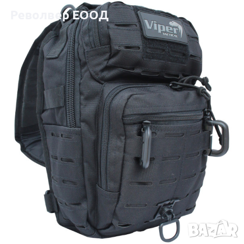 Тактическа чанта Viper Laser Shoulder Pack Black, снимка 2 - Екипировка - 45033074