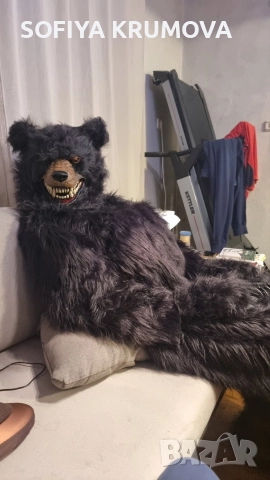 Кукерски костюм на мечка 