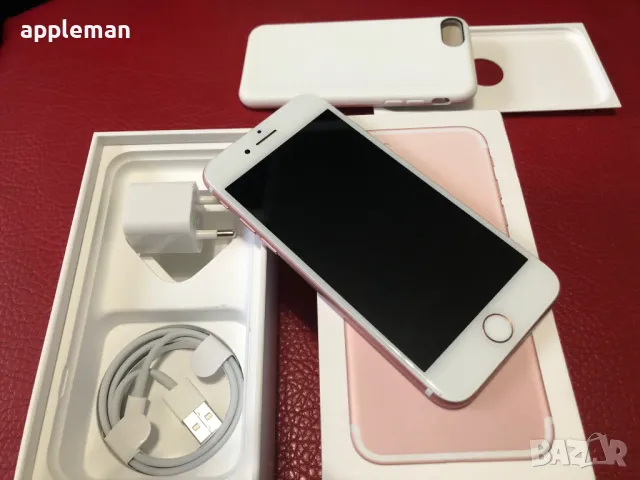 Apple iPhone 7 128Gb Rose gold Фабрично отключен, снимка 8 - Apple iPhone - 48799242