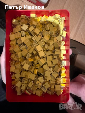 Голям лот филмови кондензатори 0.22µF