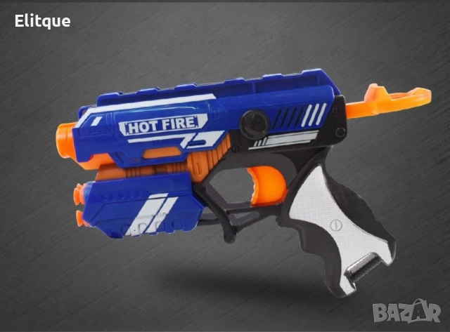 Детски ръчен пистолет с меки куршуми, снимка 6 - Други - 52865934