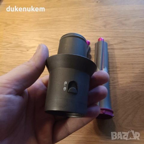 2 бр. Приставки за къдрене 30 мм + адаптер за Dyson Supersonic, снимка 9 - Маши за коса - 53243639