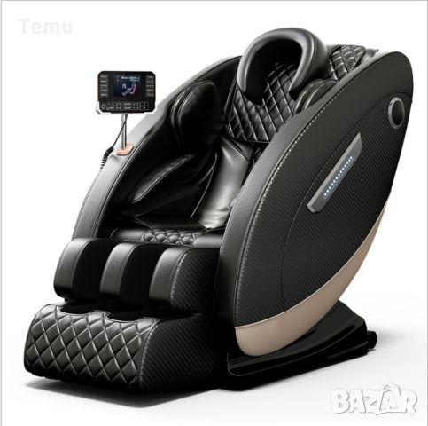Многофункционален, професионален масажен стол с екран отчитащ всички показатели. Номинално напрежени, снимка 3 - Масажори - 45674121