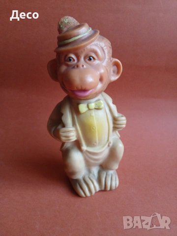 Стара пластмасова играчка Маймунка Румъния., снимка 7 - Колекции - 53004281