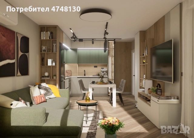 Тристаен апартамент под наем в центъра – 105 кв.м