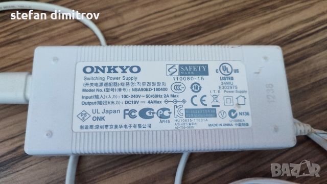 ONKYO RBX-500 DOCK for iPOD/iPHONE BLACK Bluetooth Speaker

, снимка 13 - Аудиосистеми - 46406707
