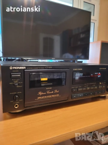 Pioneer CT-979 триглав касетен дек, снимка 5 - Декове - 51080595