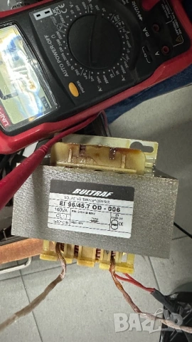 Изолационен трансформатор 220V / 60V – 160VA , снимка 5 - Резервни части за машини - 53503427