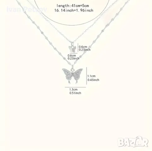 Дамско колие за врата , снимка 3 - Колиета, медальони, синджири - 46875745