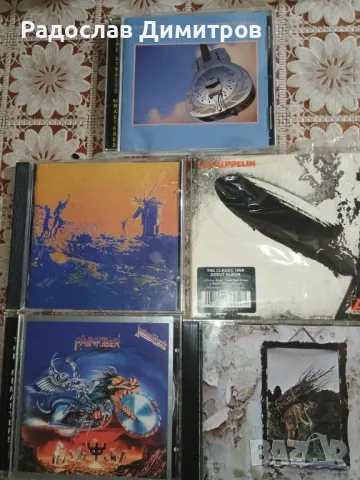 Dire straits Led Zeppelin Pink Floyd Judas priest , снимка 1 - CD дискове - 47191592