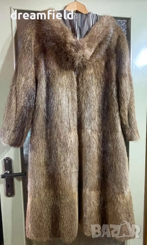 Предпразнична цена-Палто от нутрия, снимка 2 - Палта, манта - 52325780