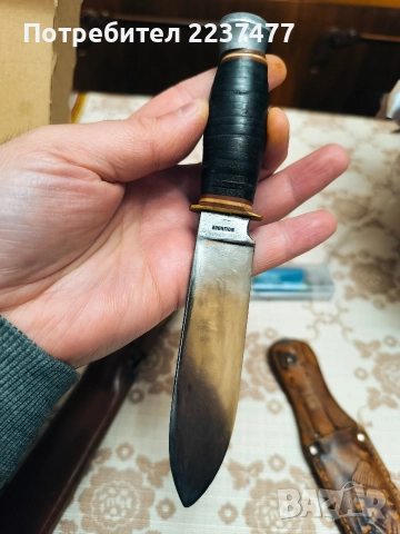 малко старо ножче солинген за хвърляне , снимка 5 - Ножове - 52817471