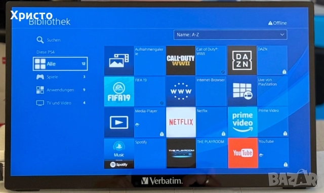 Конзола Sony PlayStation 4, 500GB, с 8 игри, джойстик и оригинални слушалки, снимка 4 - PlayStation конзоли - 51445929