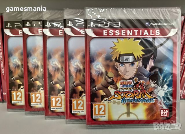 [ps3] ! Чисто НОВИ ! Naruto Shippuden Ultimate Ninja Storm Generation, снимка 1 - Игри за PlayStation - 46685327