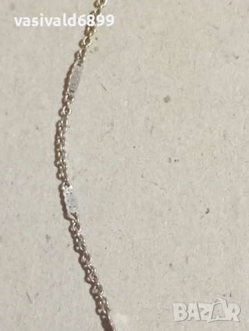 Посребрено синджирче , снимка 3 - Колиета, медальони, синджири - 53882373