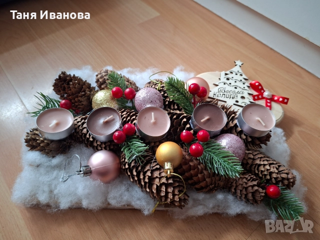 Ръчно изработени коледни сувенири, снимка 9 - Декорация за дома - 52789074