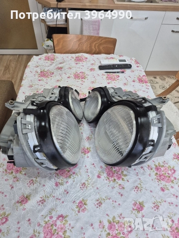 Оригинални фарове HELLA за Мерцедес Еклас W210 преди фейс , снимка 3 - Части - 52887480