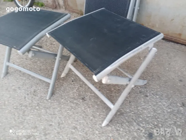 сгъваем стол, сгъваема алуминиева табуретка, ултра лека , снимка 9 - Къмпинг мебели - 50125243