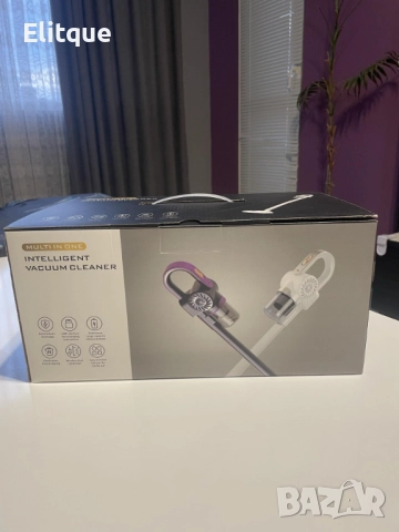 Безжична преносима прахосмукачка с голямо засмукване за отстраняване на ултравиолетови акари 3 в 1 .