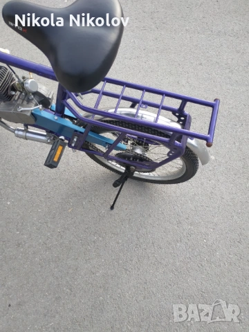 уникално колело със двигател!!!, снимка 3 - Велосипеди - 53644137