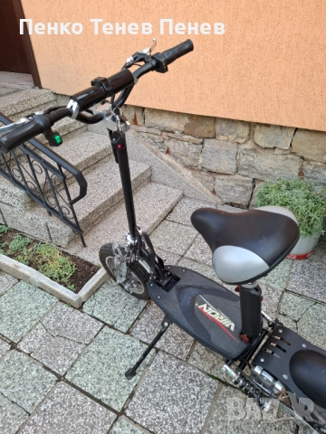 Електрически скутер Viron Roller 004178, 36V, 1000W, Черен, снимка 4 - Велосипеди - 52631266