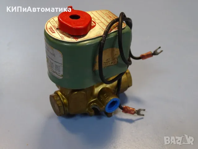 3-пътен ел. магнитен клапан ASCO 8345A2 solenoid valve 16Bar 110VAC G1/4, снимка 2 - Резервни части за машини - 49284357