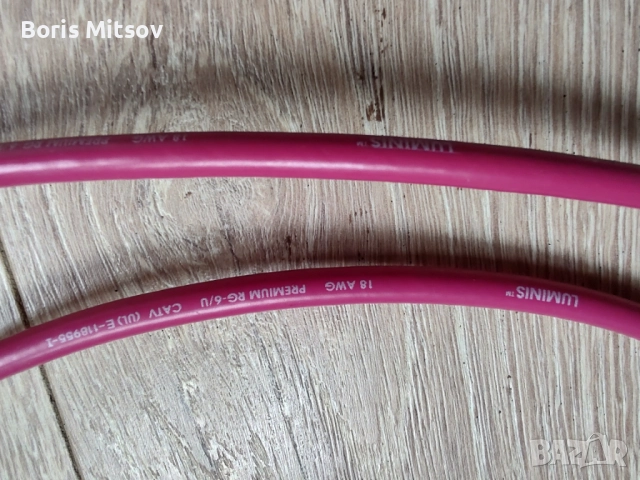 Esoteric LUMINIS vintage rca коаксиален кабел , снимка 3 - Други - 52570425