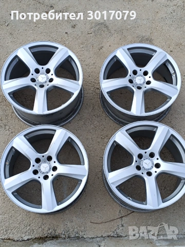 Оригинал Мерцедес 18 цола спорт пакет, снимка 3 - Гуми и джанти - 53606359