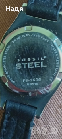 Часовник Fossil, снимка 3 - Дамски - 52316512