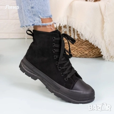 Разпродажба! Боти WS-023, велур, 37 и 38 номер