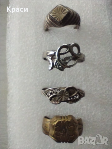 Старинни пръстени , снимка 3 - Антикварни и старинни предмети - 53934221