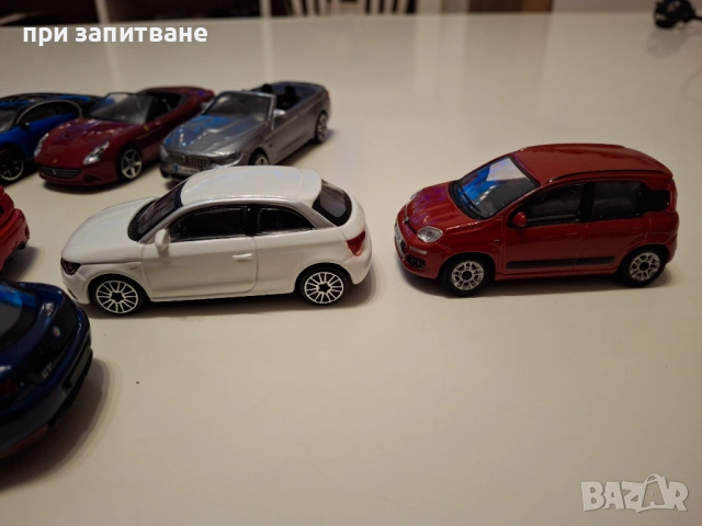 Burago 1/43, China, идеални, Audi, Fiat, Vw, BMW, Nissan, Alfa Romeo, Porsche, Lamborghini, Bugatti , снимка 8 - Колекции - 40956156