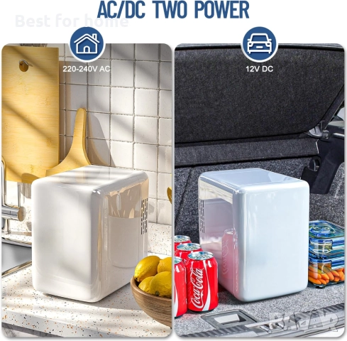 Мини хладилник 4L VIYSPNV, снимка 3 - Хладилници - 52693991