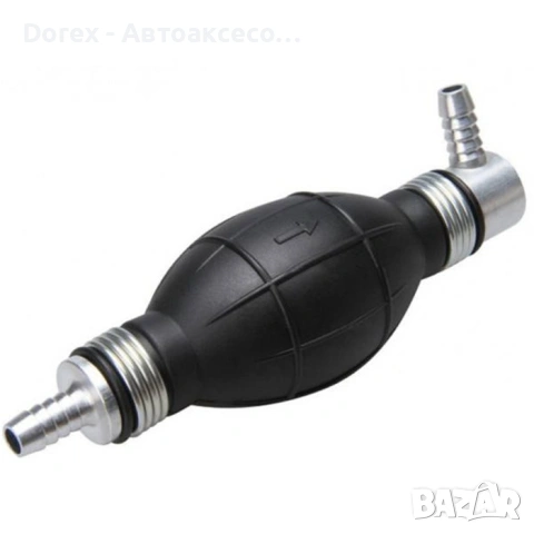 Ръчна помпа за подкачване ДИЗЕЛ - 8,10,12мм / 90 градуса и права 6мм